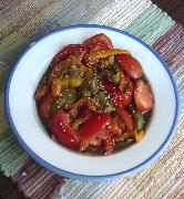 roasted bell pepper salad